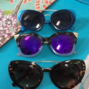 Trio of sunglasses